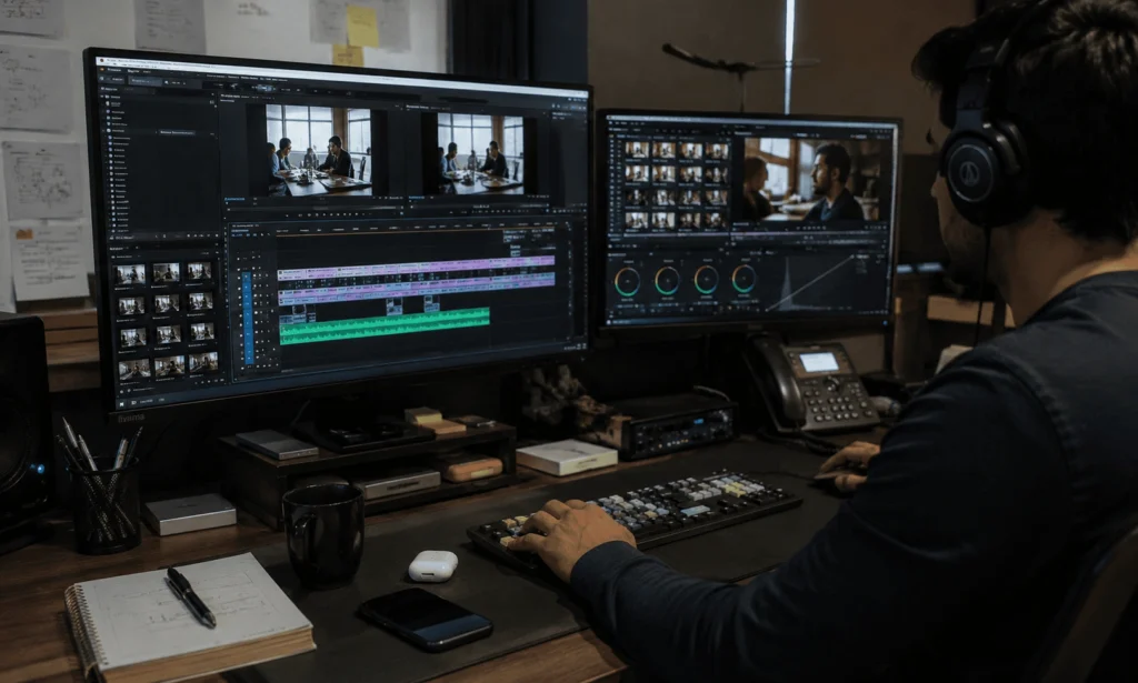 POST PRODUCTION & VIDEO EDITING SERVICES