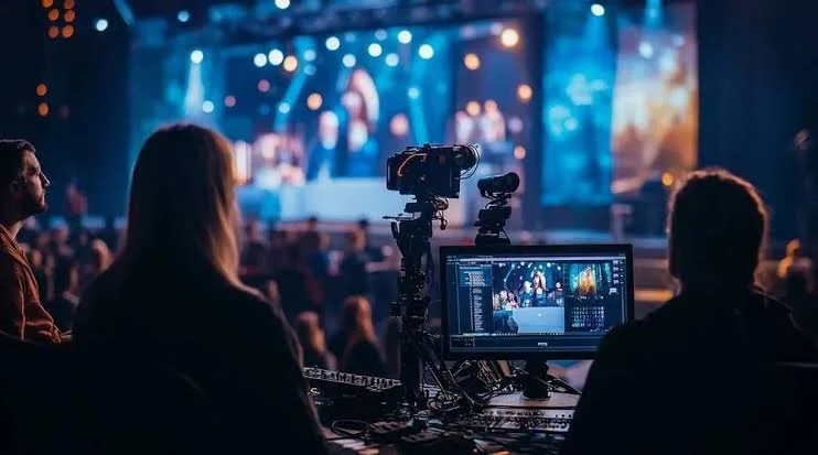 Audio-visual production for event and conference coverage